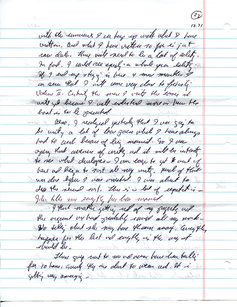 Dr John WorldPeace 2008 Prison Journal